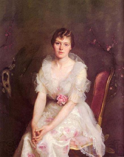William McGregor Paxton Portrait of Louise Converse Spain oil painting art